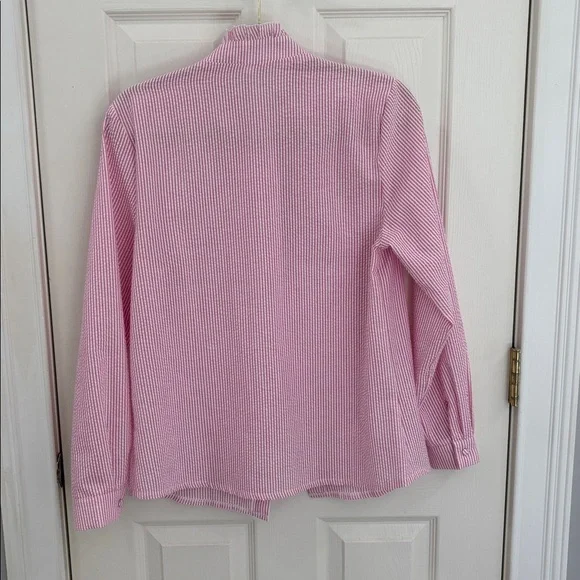 Pink Ruffle-Front Top - Picture 3 of 3
